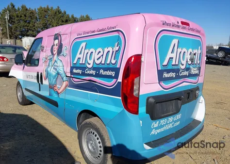 2022 Ram Promaster City Cargo Van from USA, damaged, VIN ZFBHRFAB0N6X65647